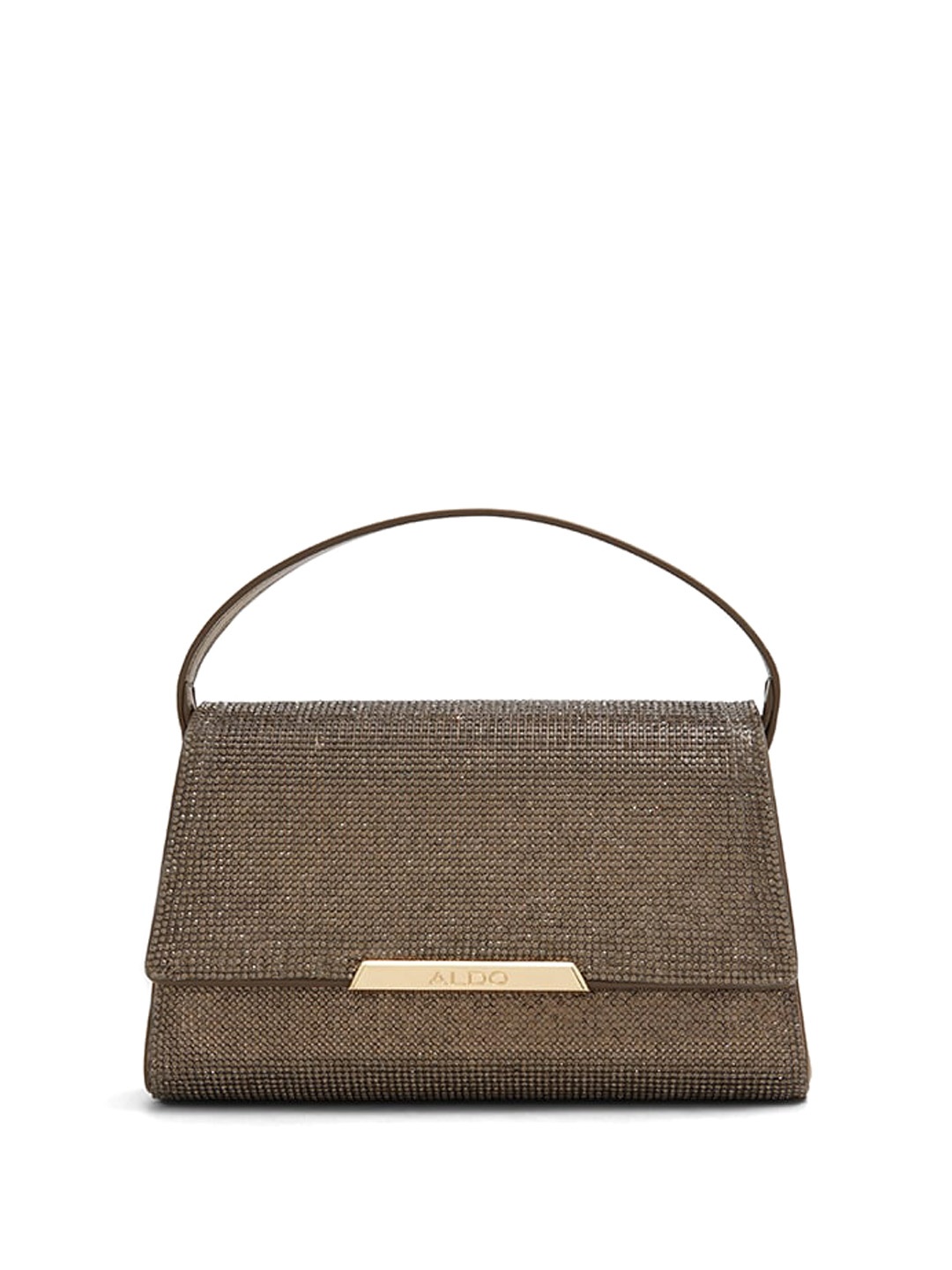 

ALDO Textured Structured Handheld Bag, Bronze