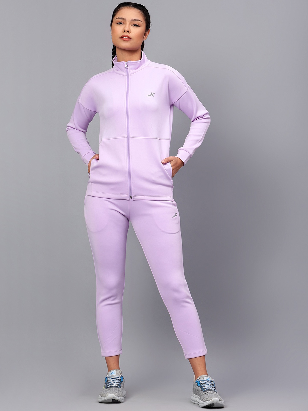 

VECTOR X Women Mid Rise Tracksuit, Lavender