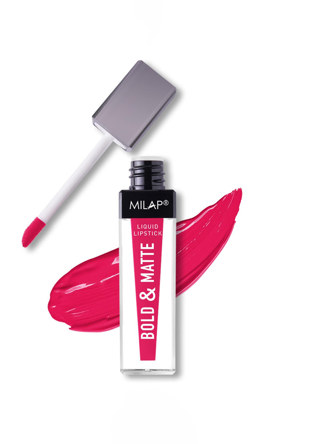 

MILAP Bold & Matte Long Waterproof & Lasting Liquid Lipstick - 4ml - The Eagles 524, Pink