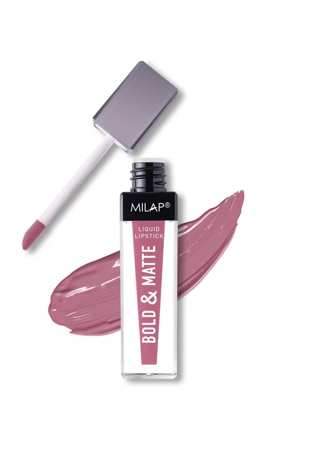 

MILAP Bold & Matte Long Waterproof & Lasting Liquid Lipstick - 4ml - Skinny Alley 514, Mauve