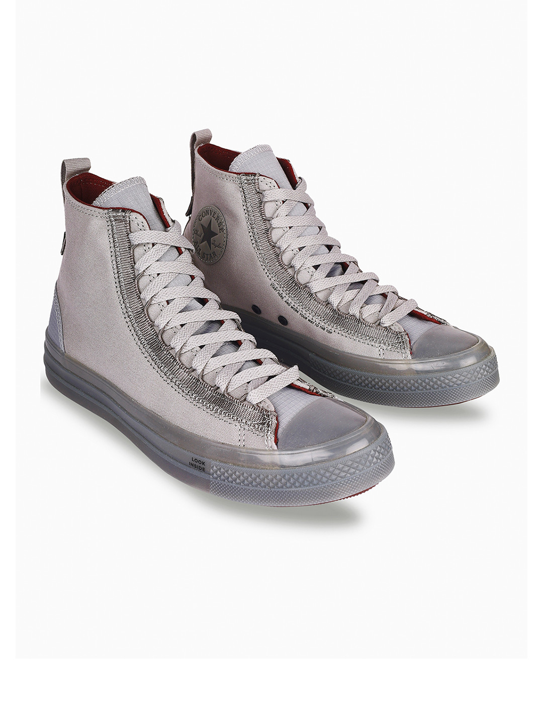 

Converse Unisex Chuck Taylor All Star CX EXP2 Hi-Top Sneakers, Grey