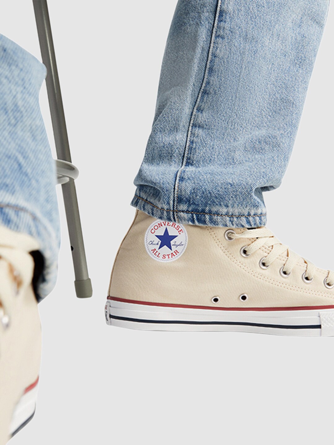 

Converse Unisex Chuck Taylor All Star High Top Sneakers, Beige