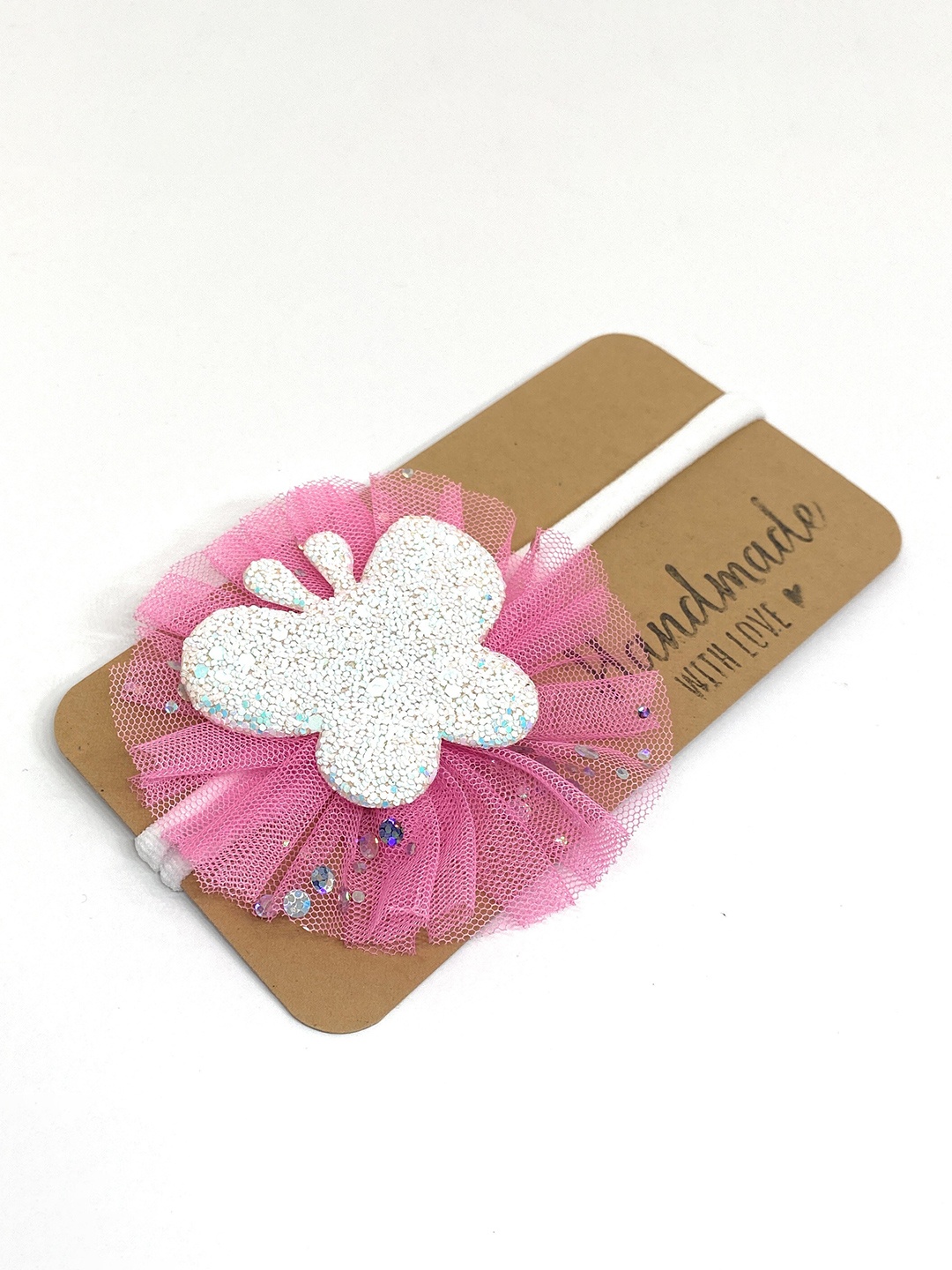

BAESD Girls Embellished Hairband, White