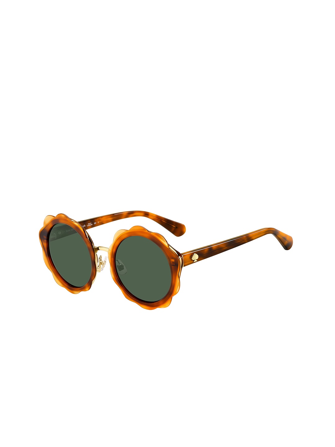 

Kate Spade Women Round Sunglasses with UV Protected Lens 20240209Q51QT, Brown