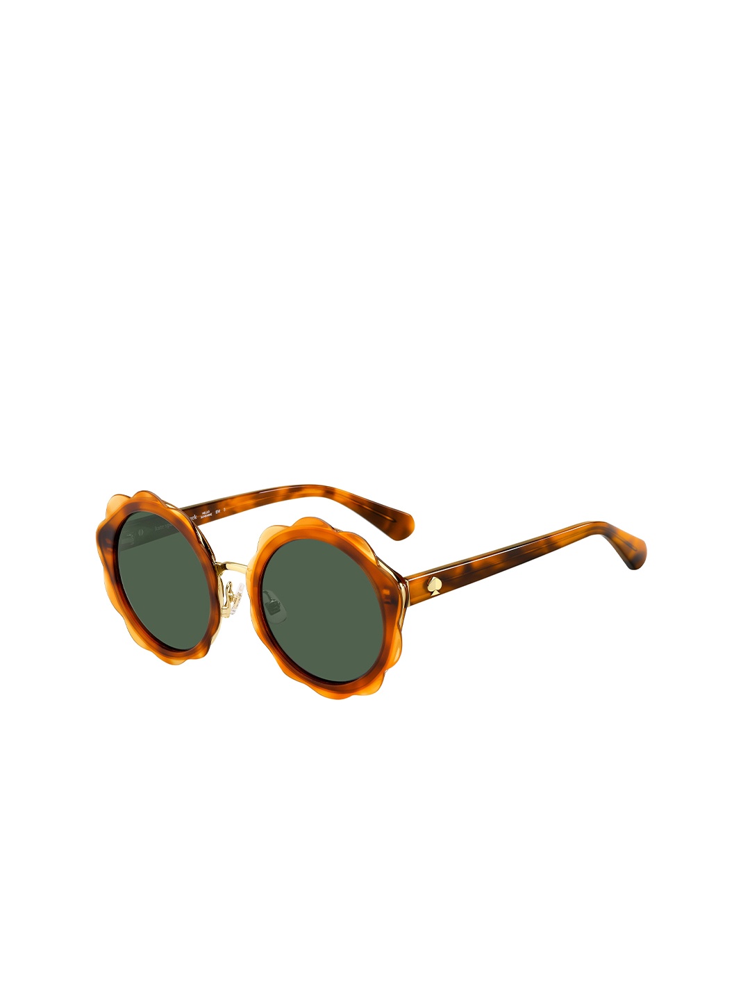 

Kate Spade Women Round Sunglasses with UV Protected Lens 20240209Q52QT, Green