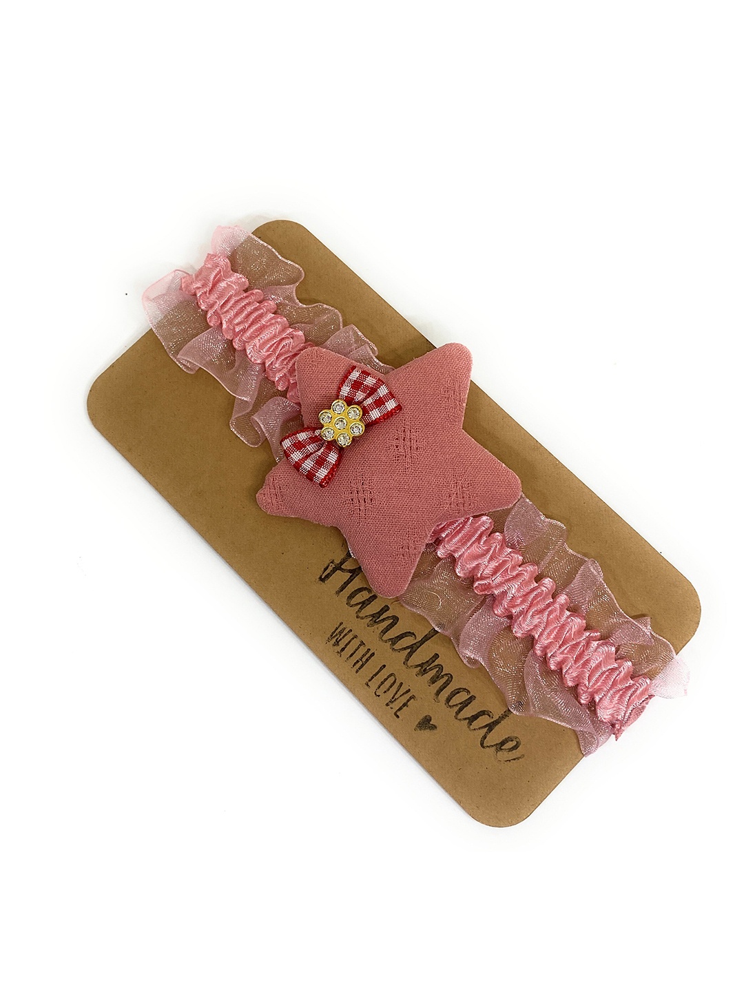 

BAESD Girls Star Lace Hairband, Pink