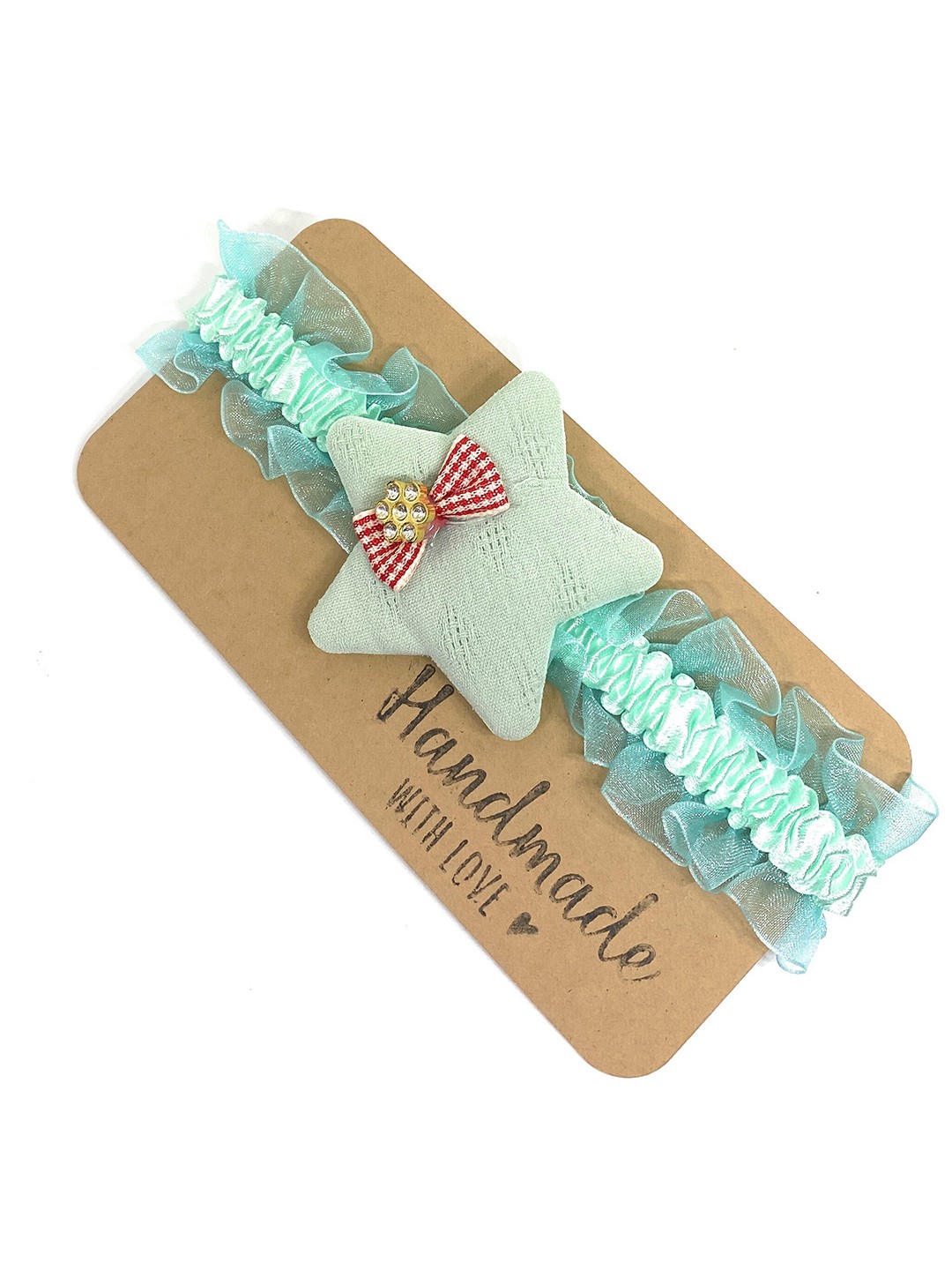 

BAESD Girls Star Lace Hairband, Green
