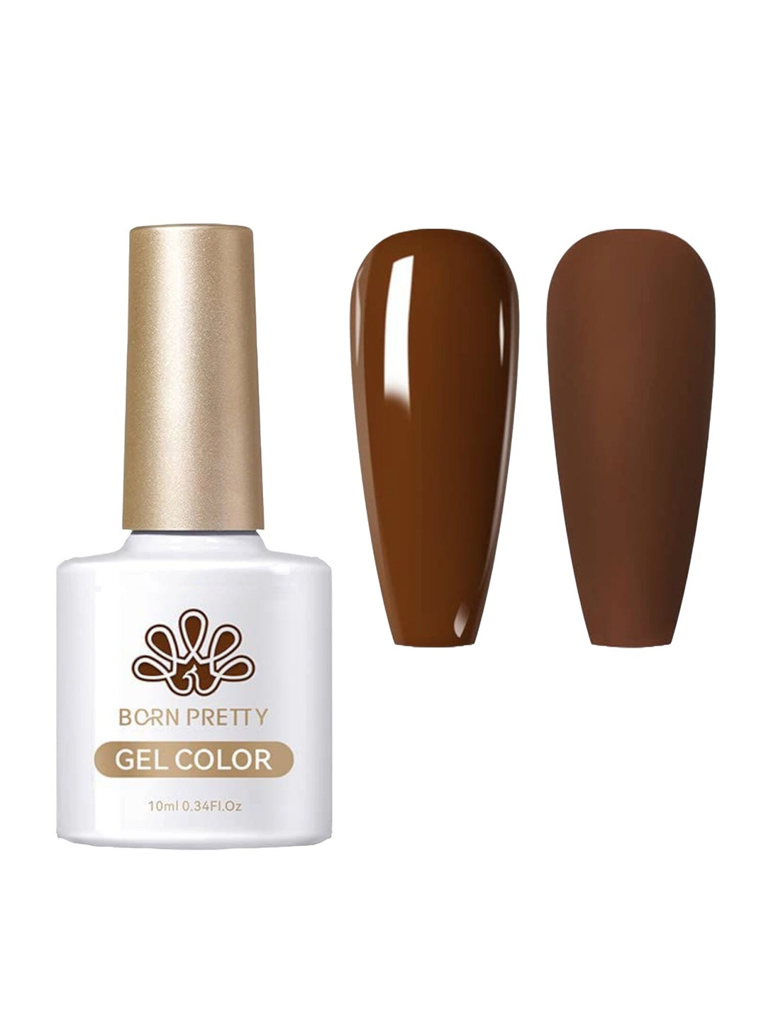 

BORN PRETTY All Shine On Me Elk Maple Autumn Series Gel Nail Polish - 10ml - Shade EM06, Brown