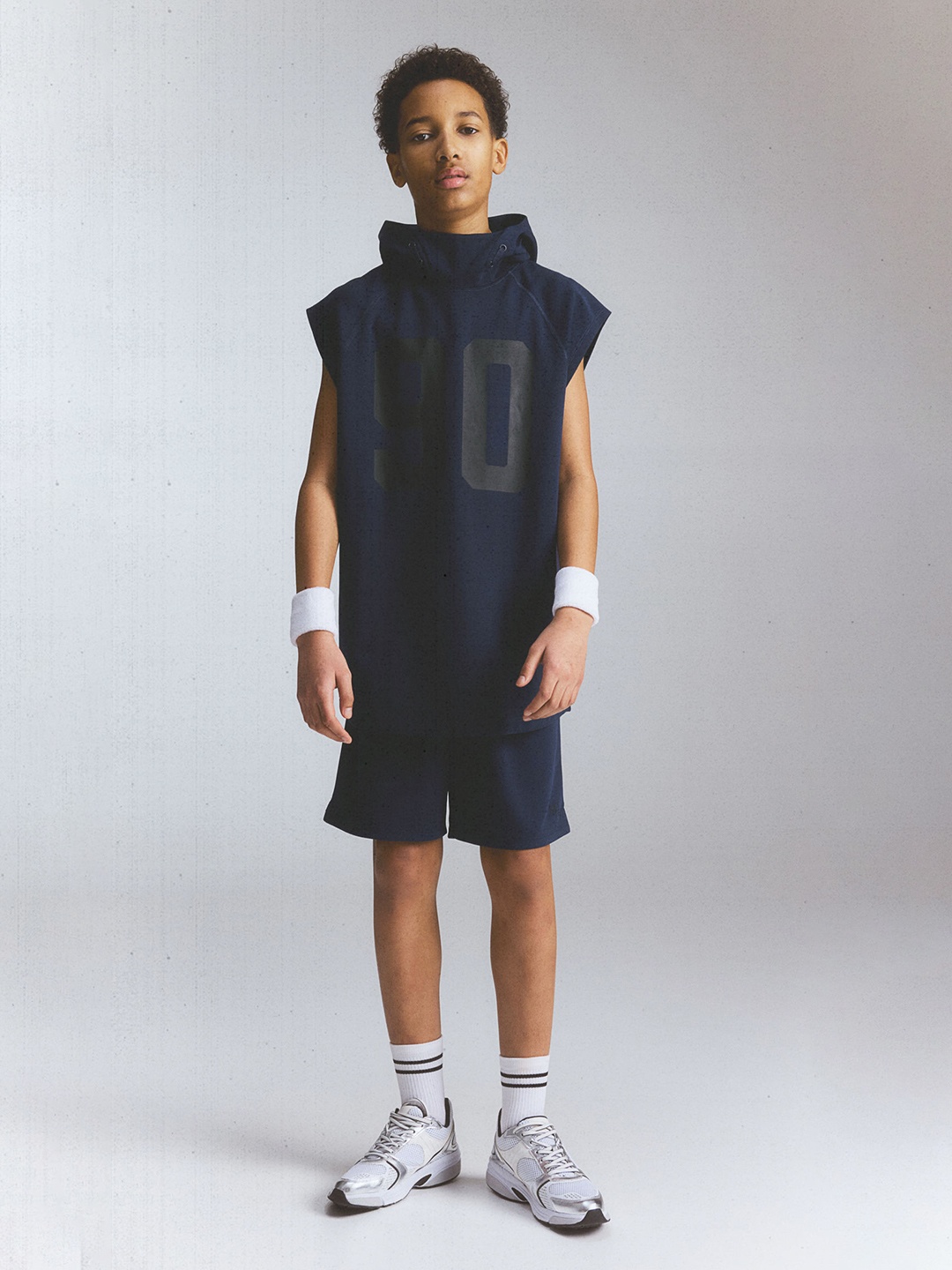 

H&M Boys 2-Pack DryMove Sports Vest Tops, Turquoise blue