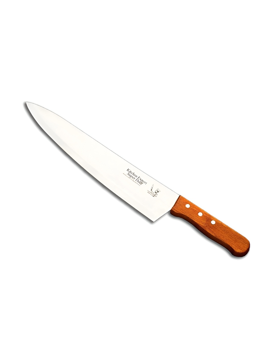 

P-Plus International Silver Toned & Brown Stainless Steel Kitchen Knife