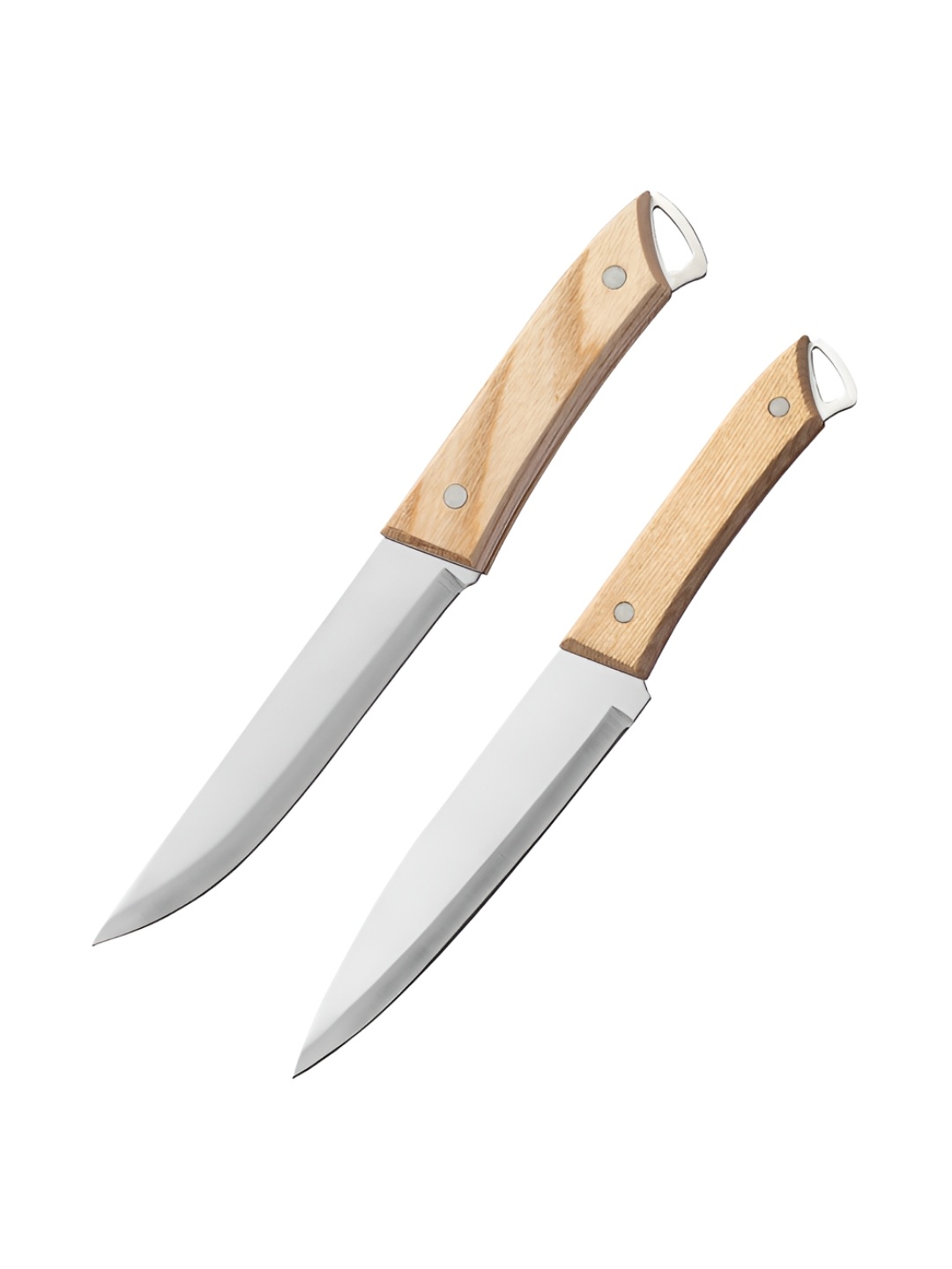 

P-Plus International 2 Pieces Stainless Steel Kitchen Knife, Silver