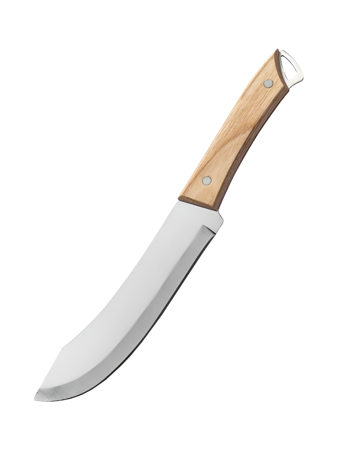 

P-Plus International Grey Stainless Steel Cleaver Butcher Kitchen Knife, Silver
