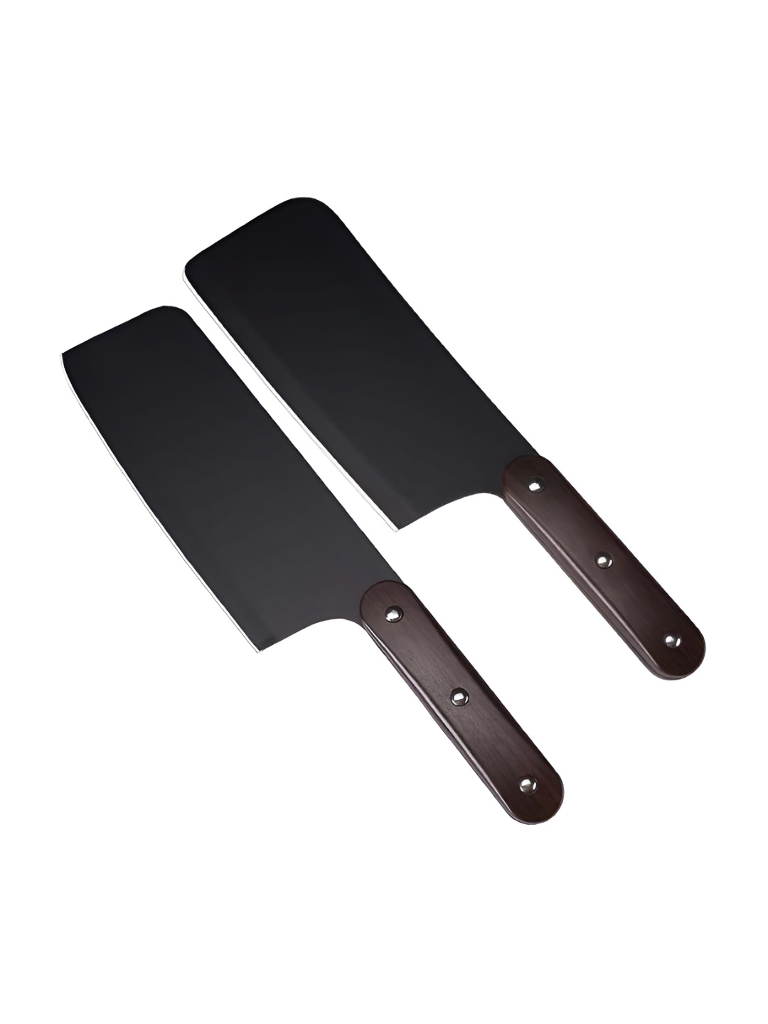 

P-Plus International Black 2 Pieces Stainless Steel Kitchen Knife