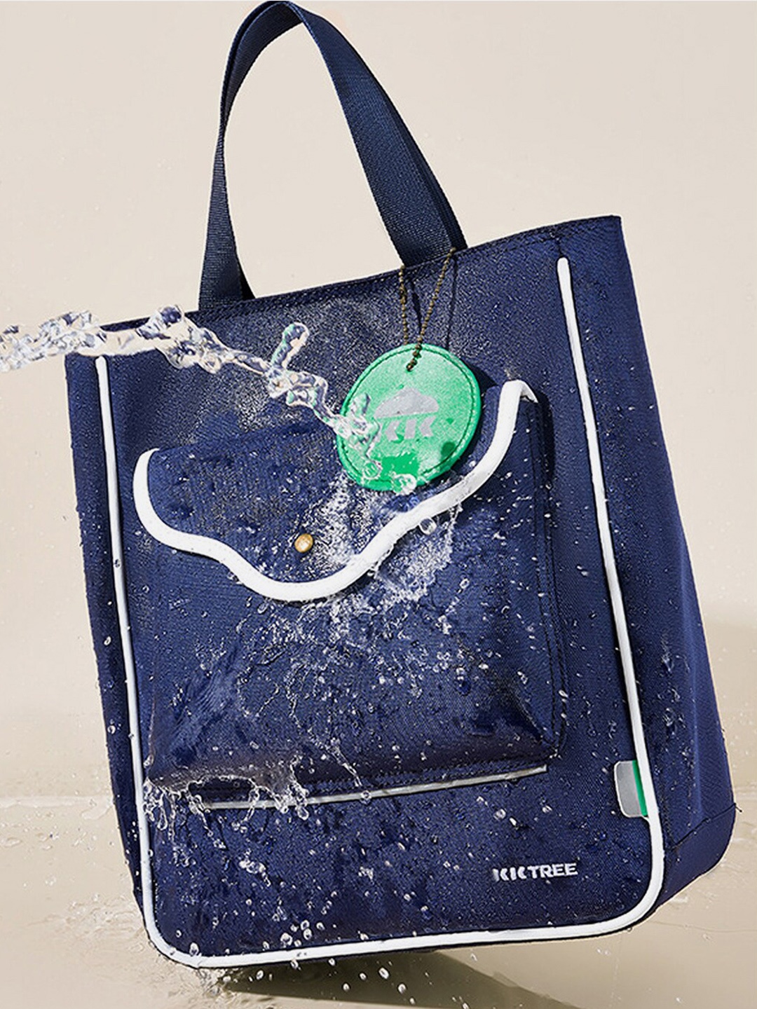 

Little Surprise Box LLP Structured Tote Bag, Navy blue