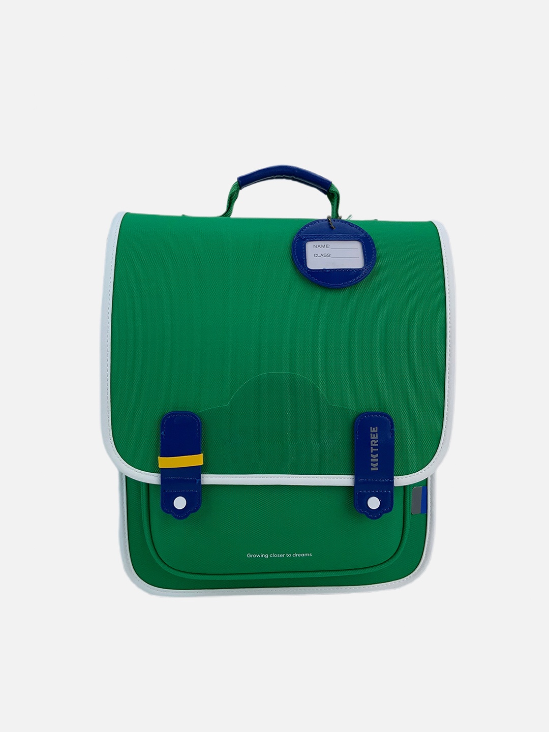 

Little Surprise Box LLP Kids Colourblocked Backpack, Green