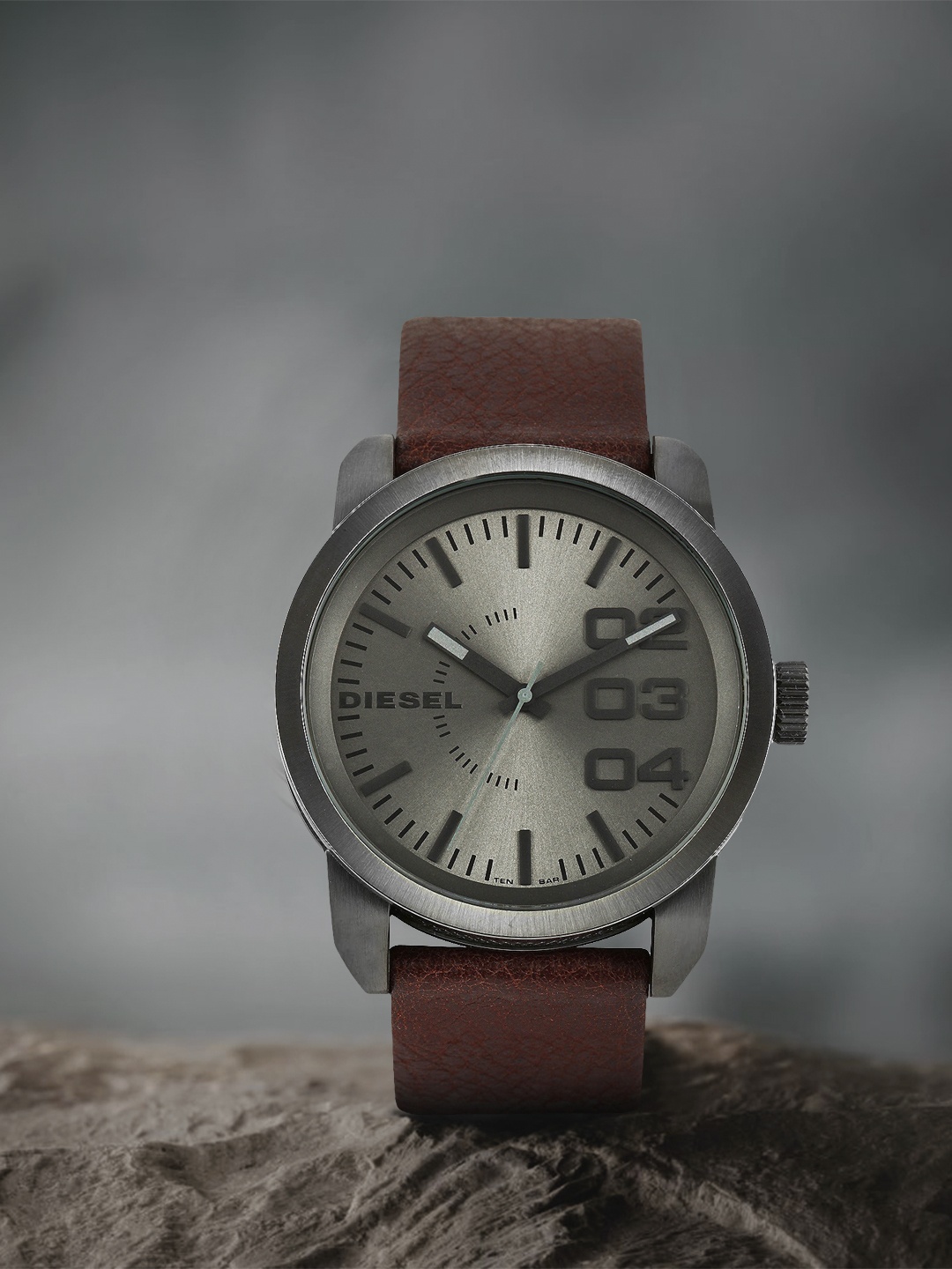 

DIESEL DOUBLE DOW Men Metallic Analogue Watch DZ1467