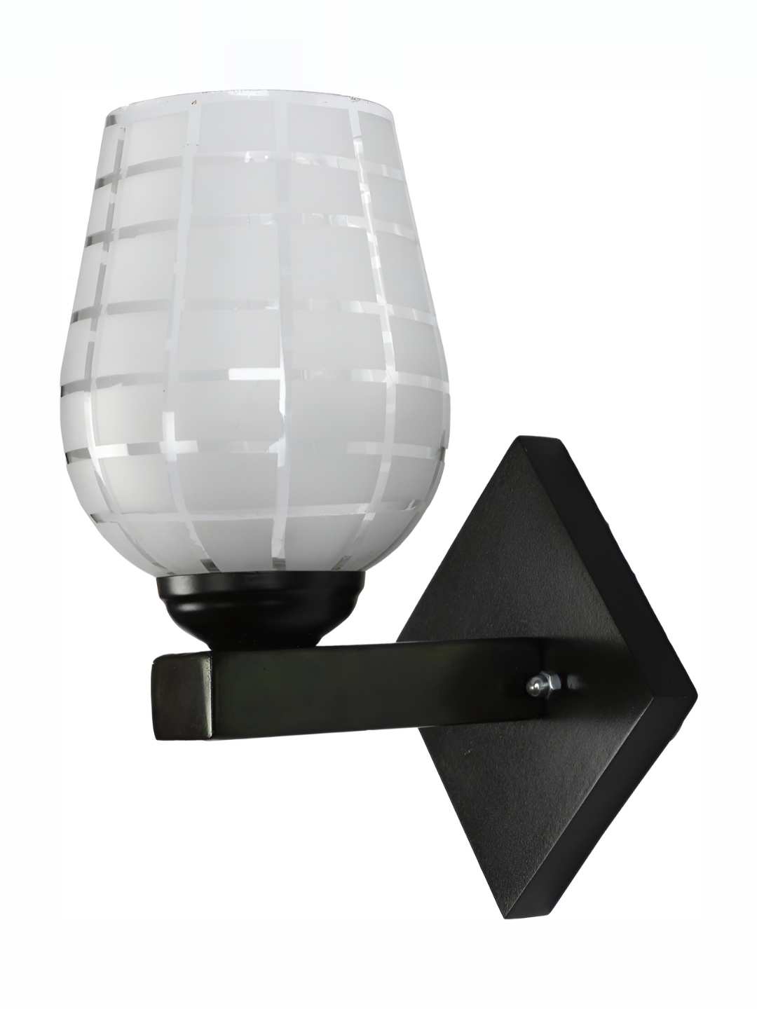 

1ST TIME Transparent & White Glass Traditional Wall Lamp