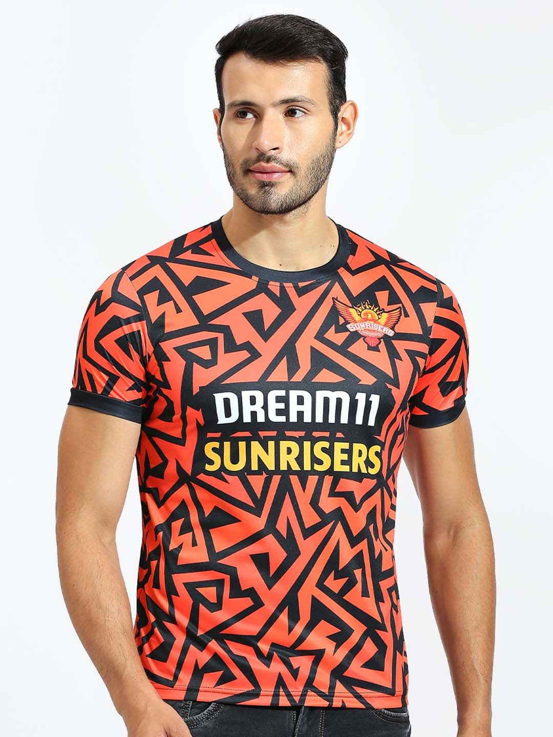 

FanCode Unisex Official Sunrisers Hyderabad Fan Jersey, Orange