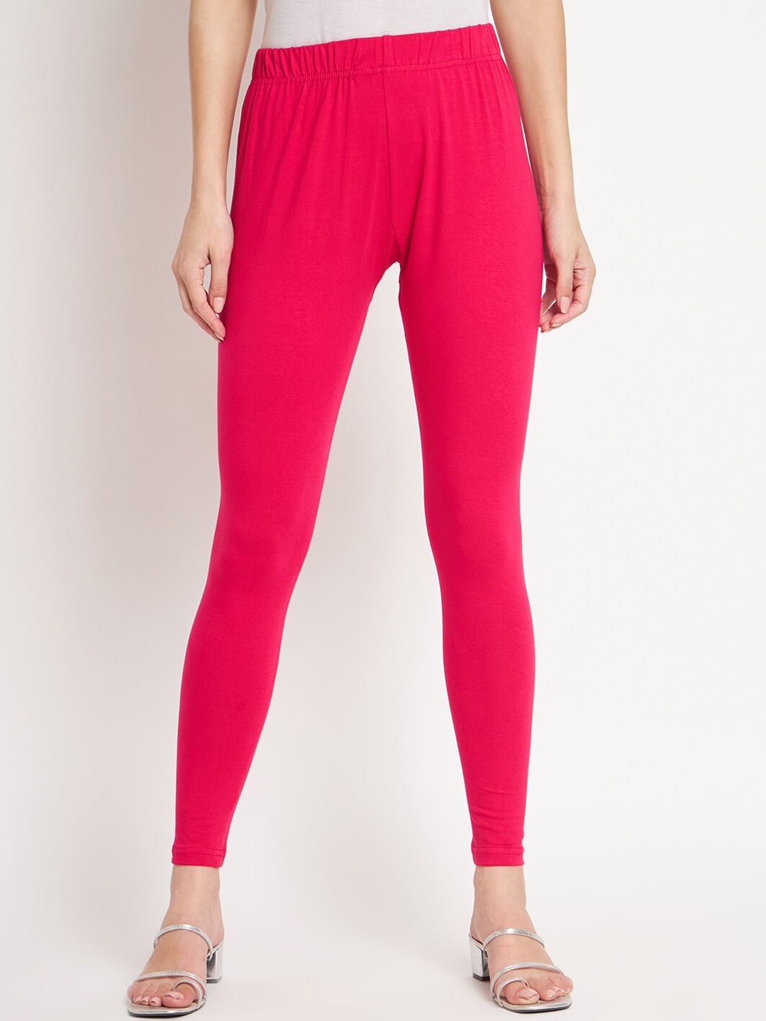 

SELETA Ankle Length Leggings, Pink
