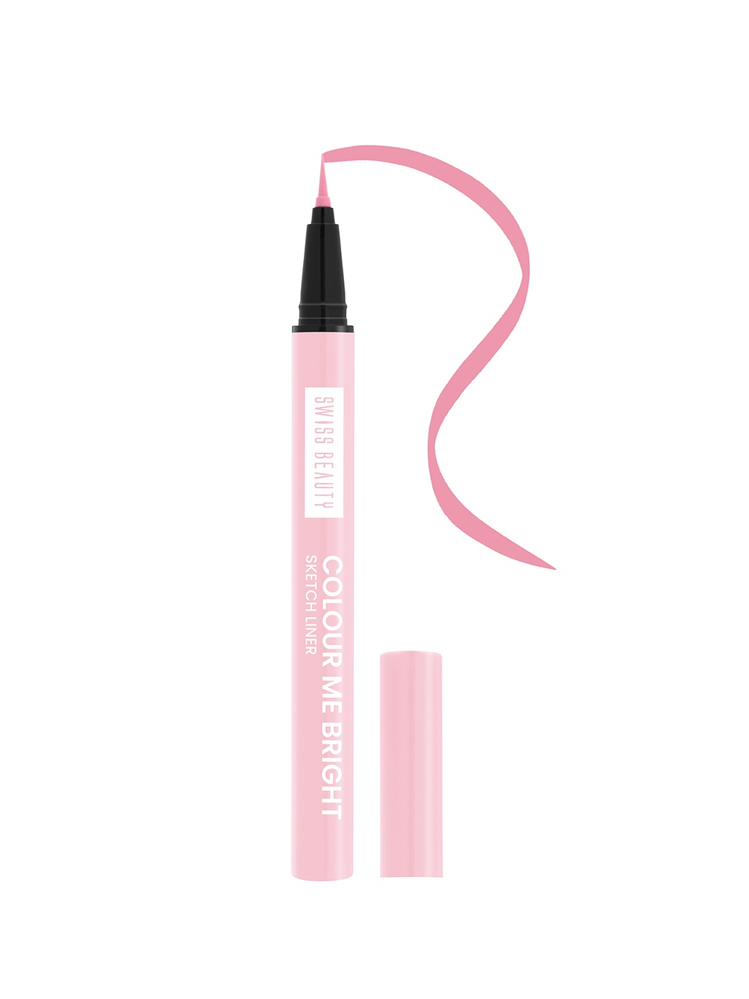 

SWISS BEAUTY Quick Drying & Matte Colour Me Bright Sketch Eyeliner 0.7ml - Peach Please, Pink