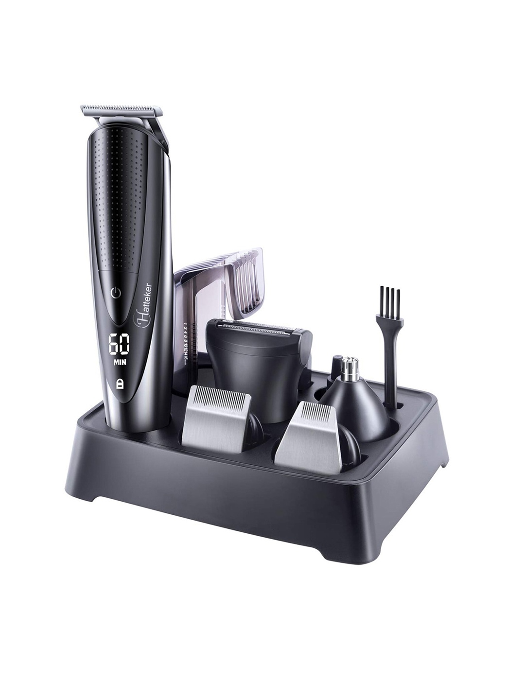 

Hatteker HT08 Waterproof 5-In-1 Grooming Kit - Black