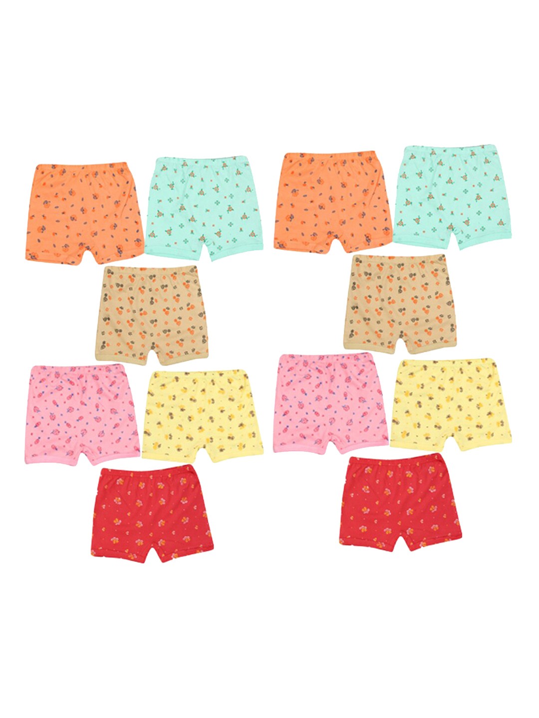 

YELLOWDELIGHT Infant Boys 6-pcs Printed Basic Briefs 61111000, Orange