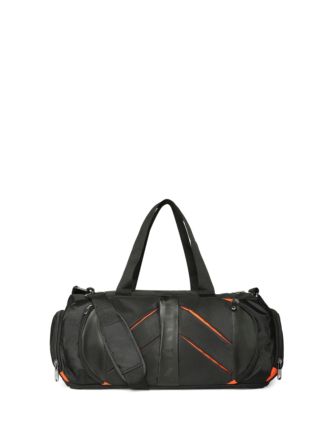 

CRAYTON Large Sports or Gym Duffel Bag, Black