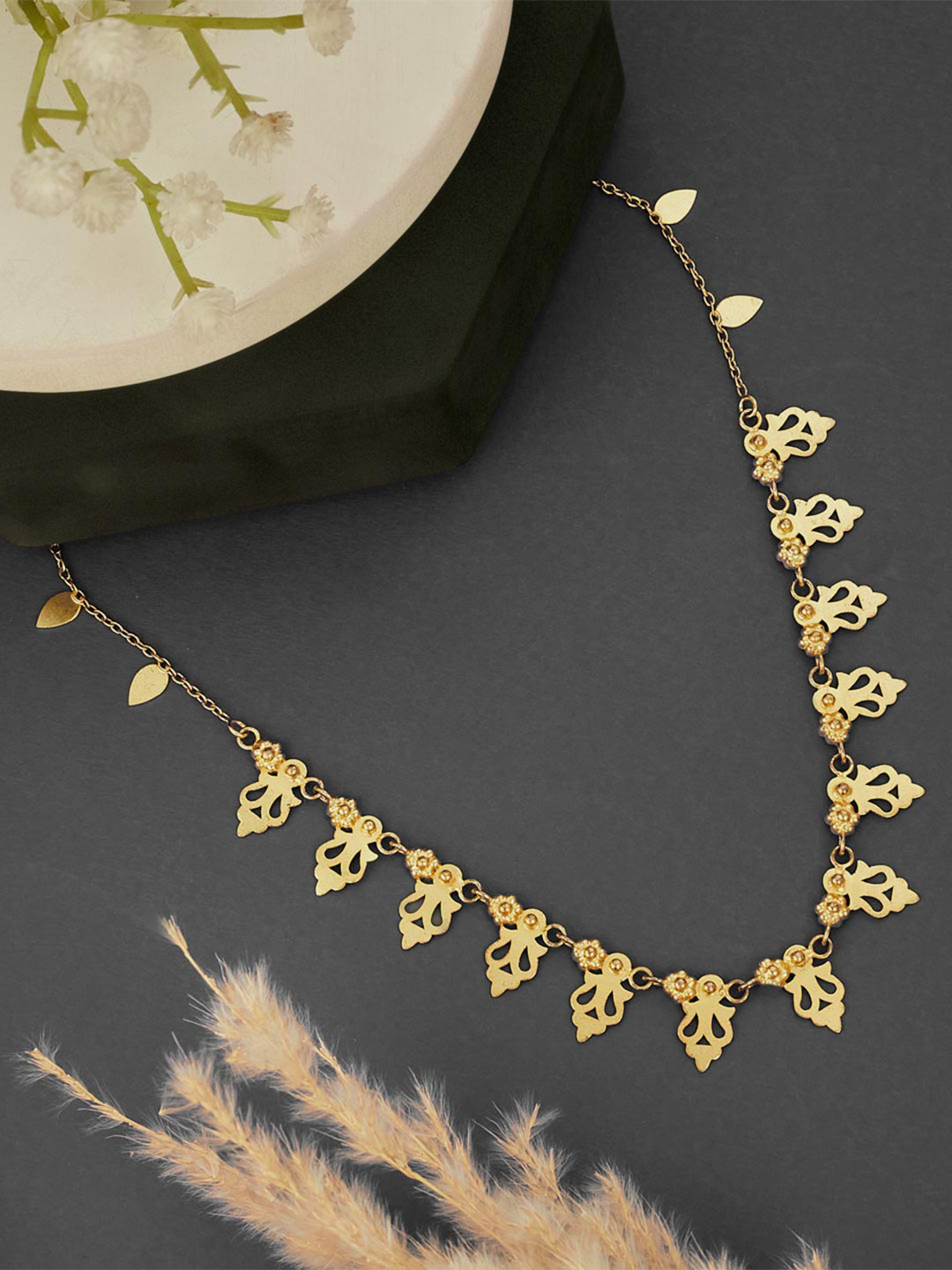 

Fabindia Silver Necklace, Gold