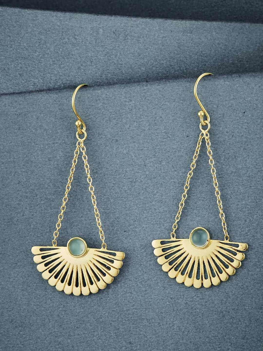

Fabindia Contemporary Drop Earrings, Gold