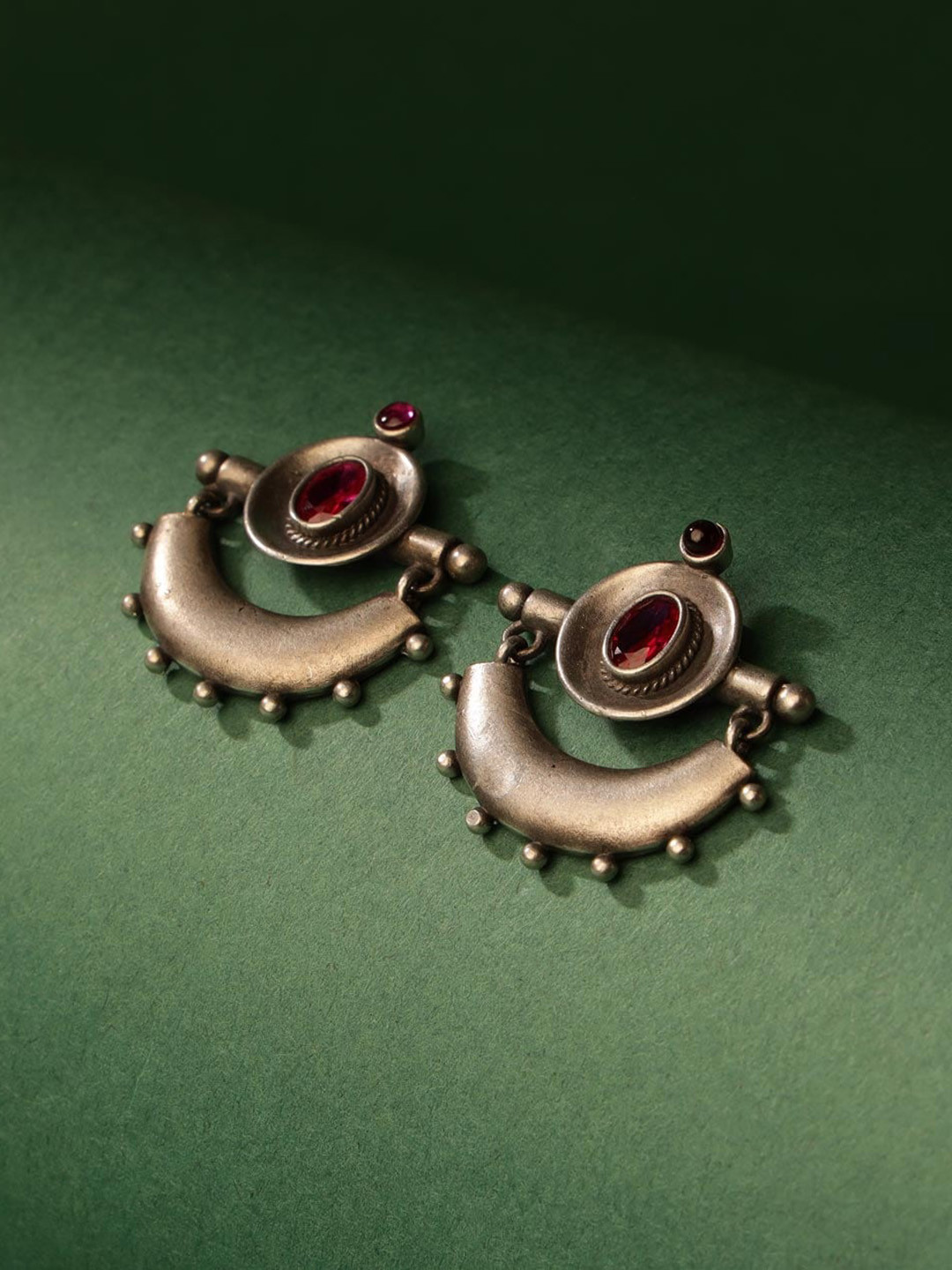 

Fabindia Contemporary Drop Earrings, Silver
