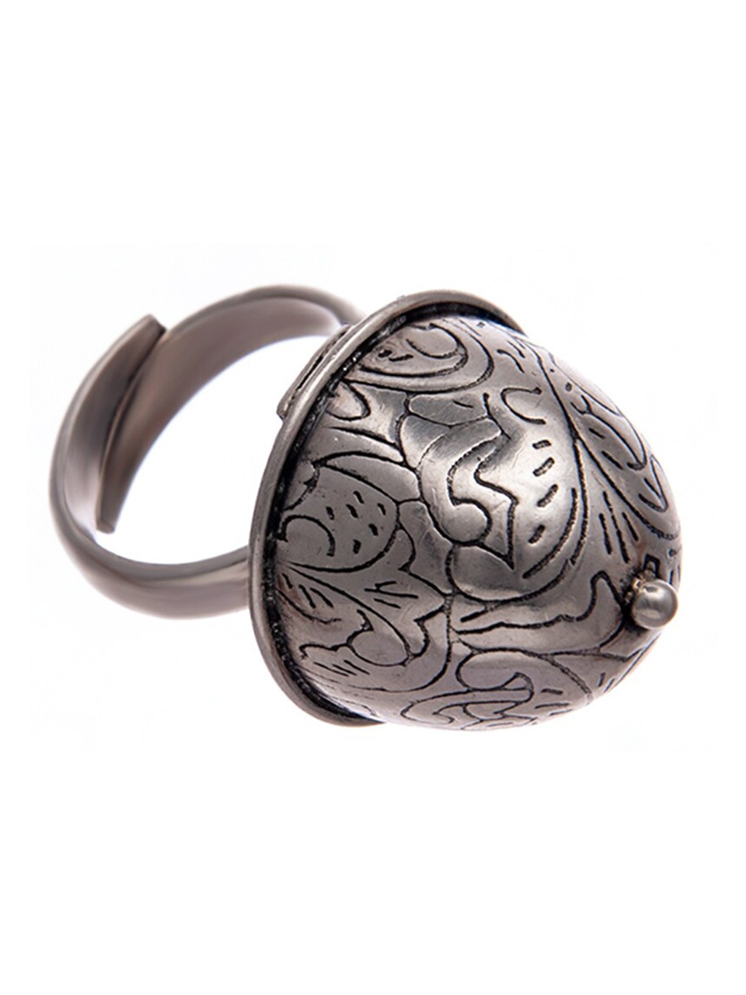 

Neeta Boochra 925 Sterling Silver Silver-Plated Adjustable Finger Ring