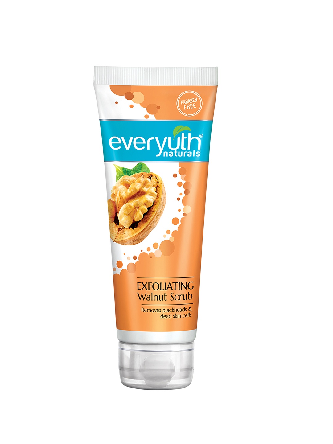 

everyuth Naturals Exfoliating Walnut Scrub To Remove Blackheads - 200g, Orange