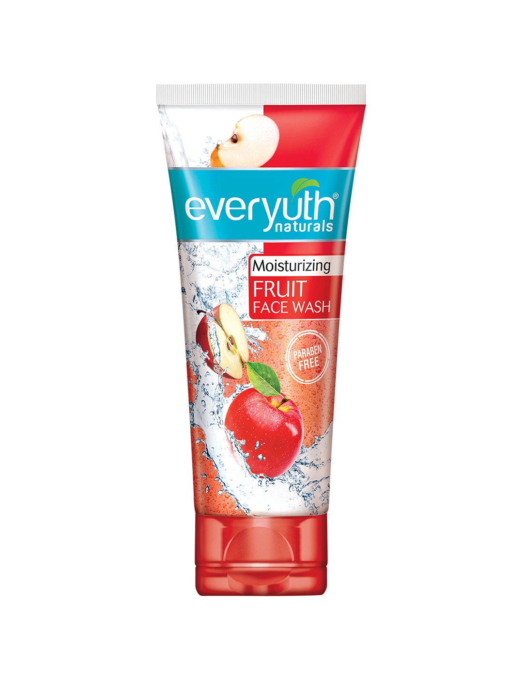 

everyuth Naturals Moisturizing Fruit Face Wash With Apple Extracts - 150g, Red
