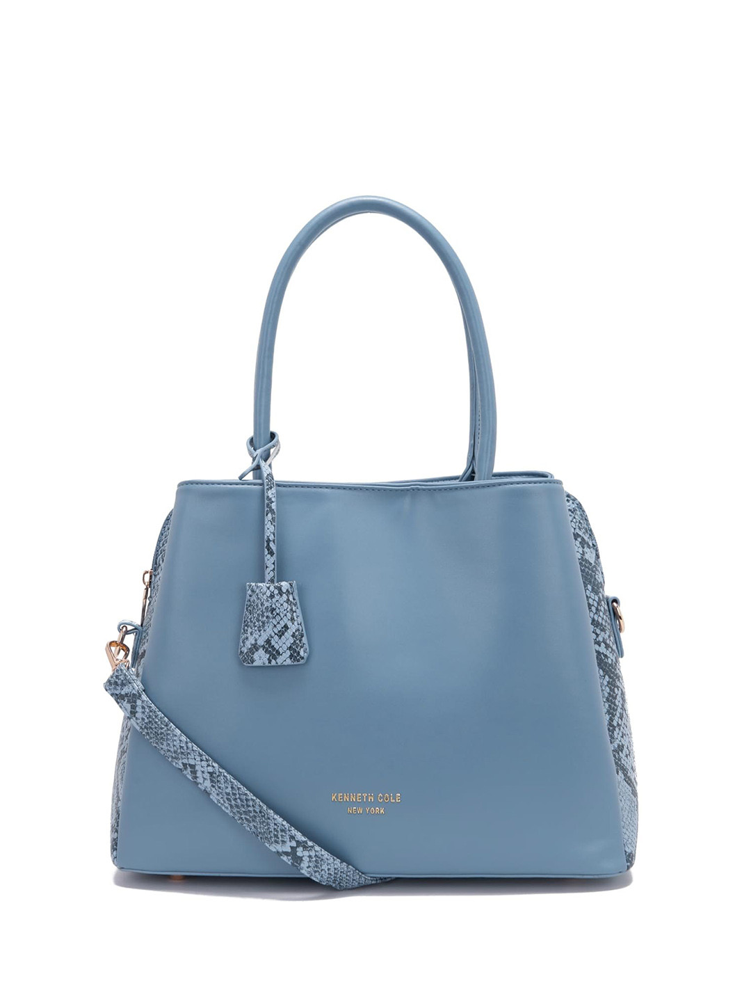 

Kenneth Cole PU Structured Handheld Bag, Blue