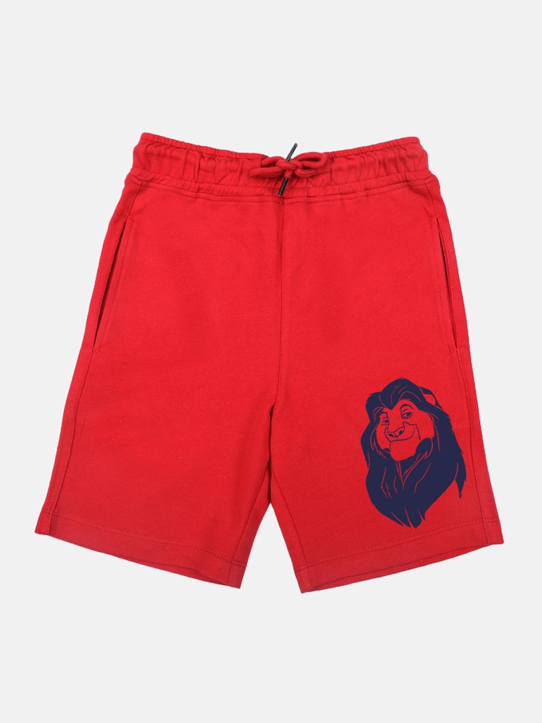 

YK Disney Boys Lion King Printed Shorts, Red