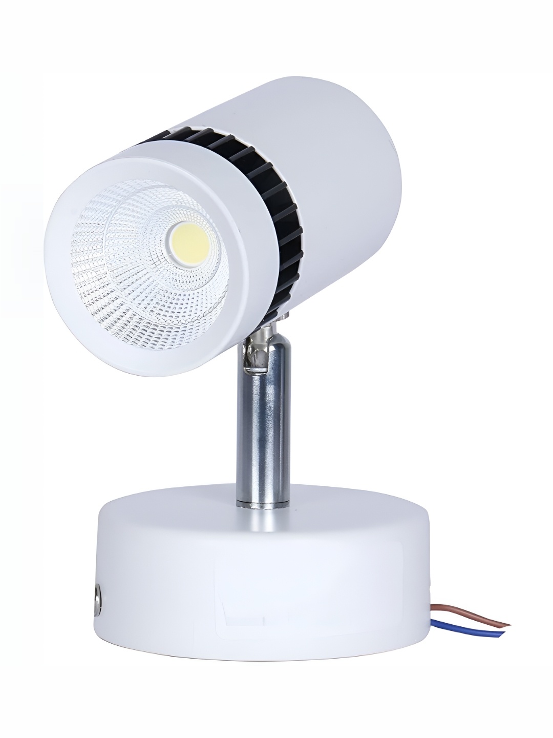 

DENICRAAS White & Black Metal Contemporary Cylinder Shaped Wall Lamp