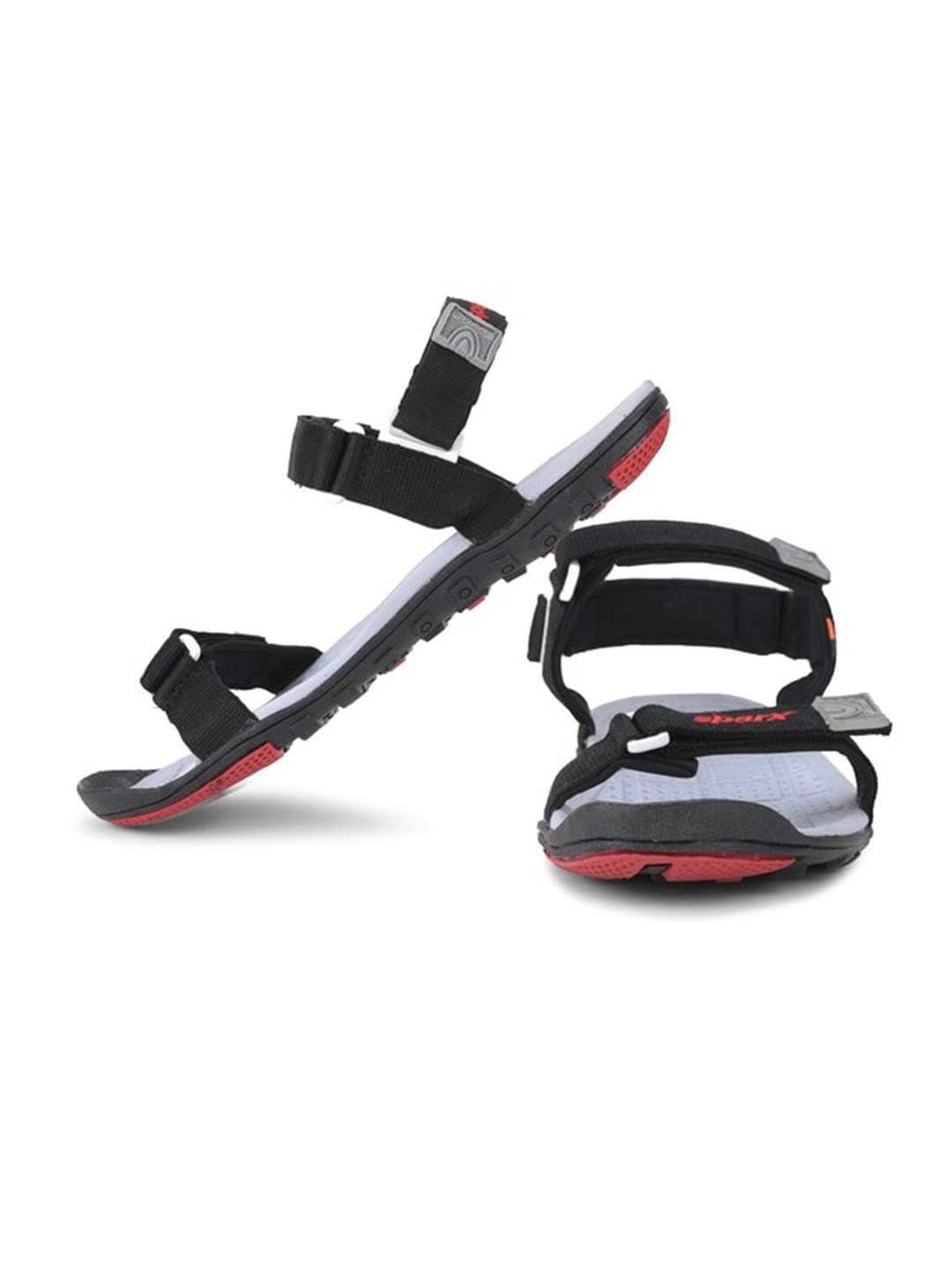 

Sparx Men Printed Sports Sandals, Black