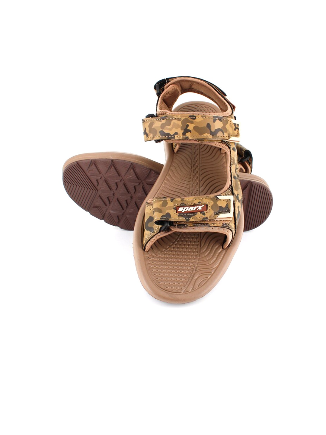 

Sparx Men Printed Sports Sandals, Brown