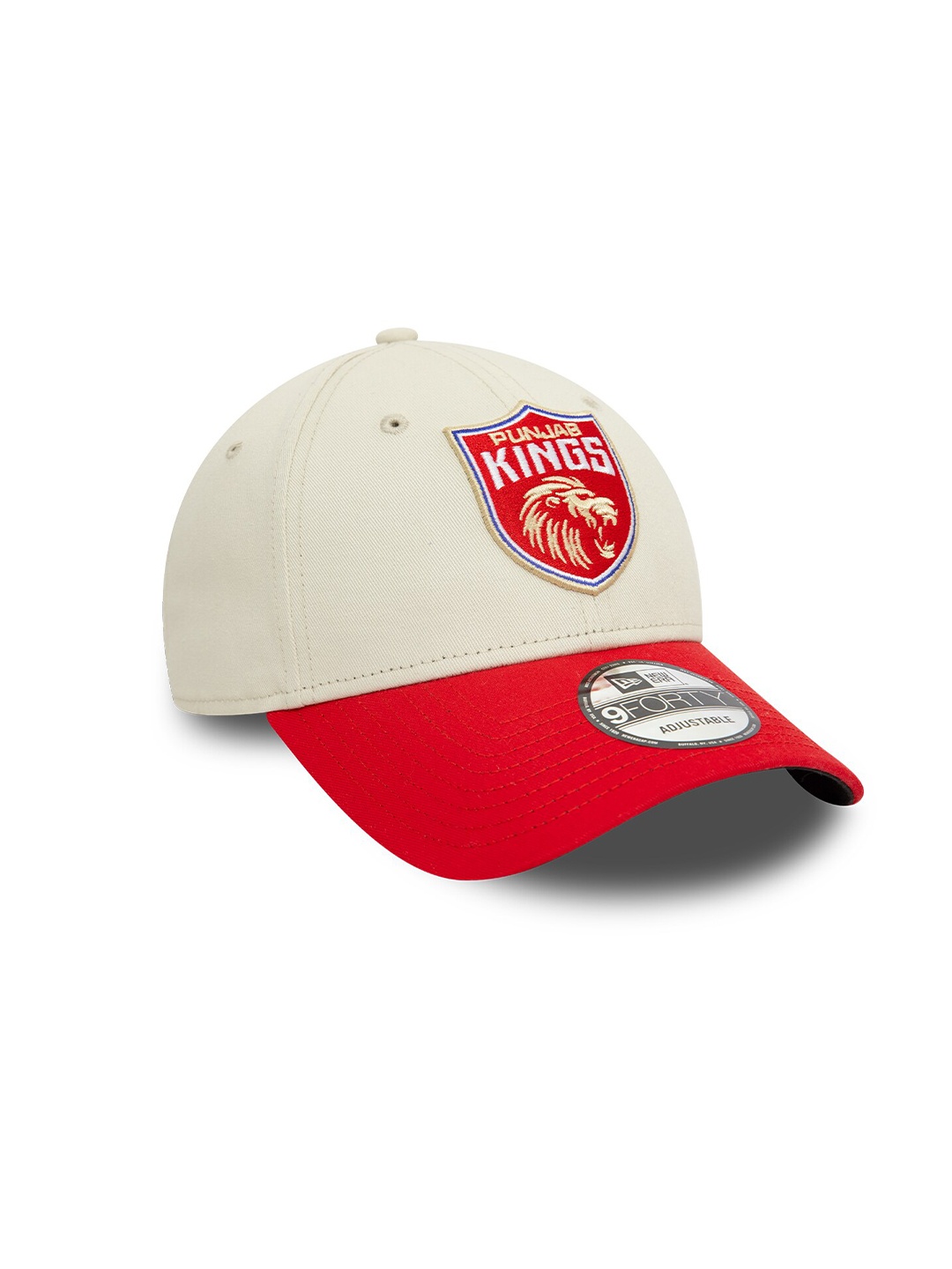 

New Era Unisex Punjab Kings: Official New Era Stone Adjustable Baseball Cap, Cream