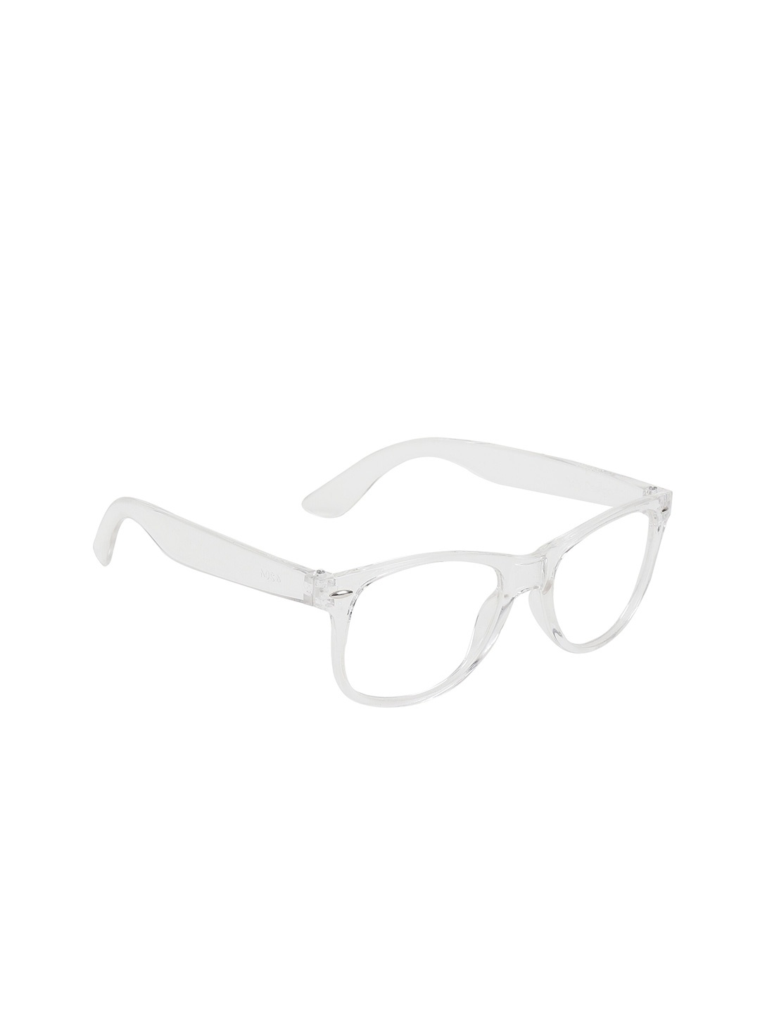 

ALIGATORR Unisex Square Sunglasses with UV Protected Lens, White