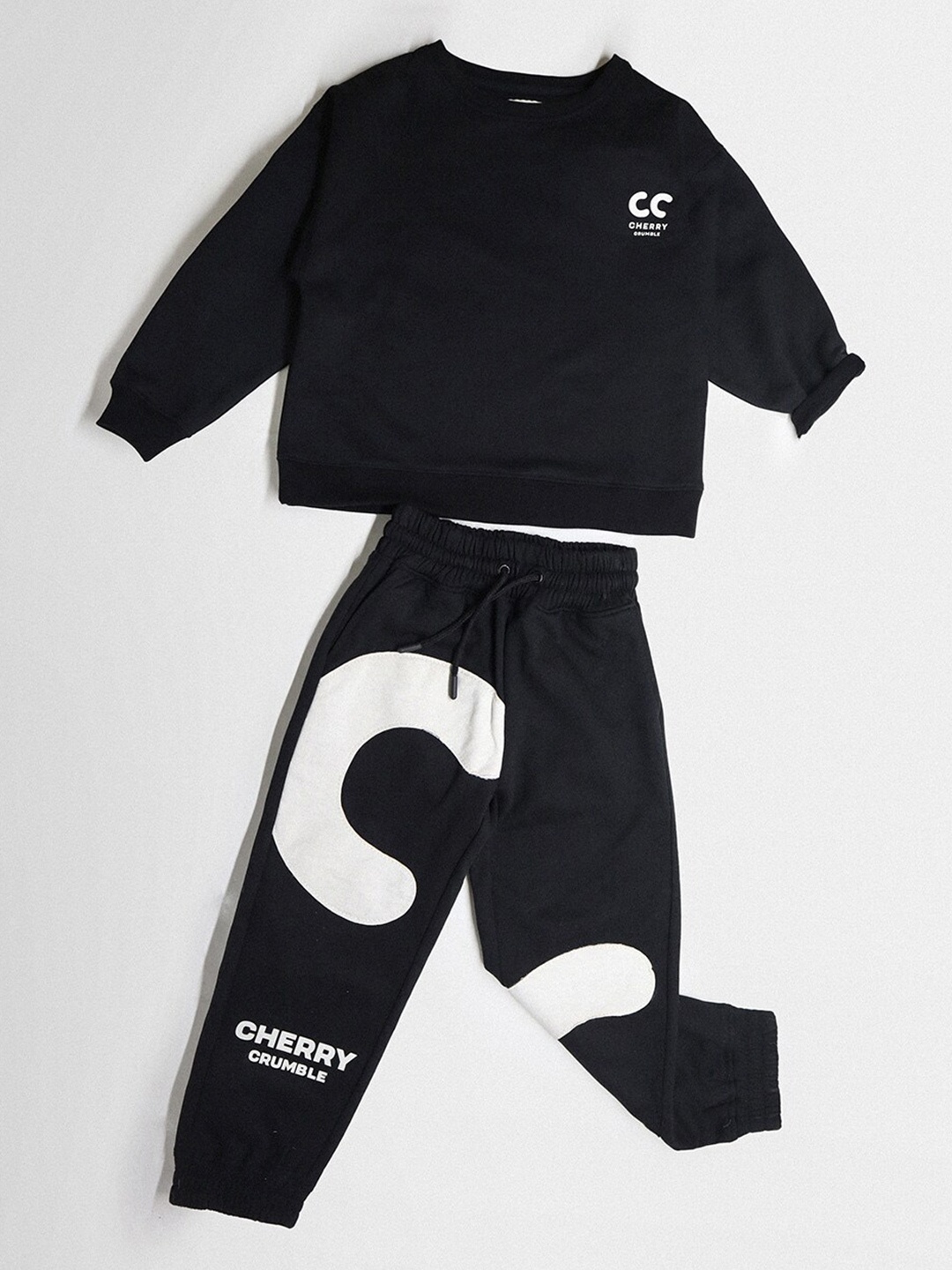 

Cherry Crumble Boys Top & Pyjamas Clothing Set, Black