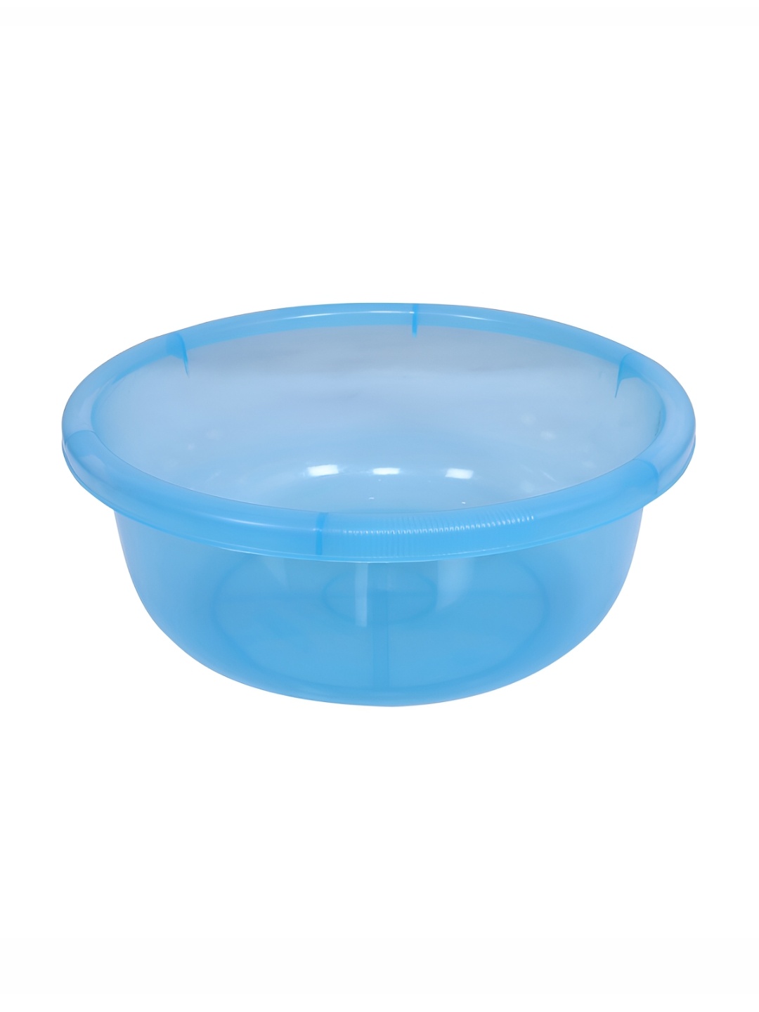 

Kuber Industries Blue Round Shape Bath Tub
