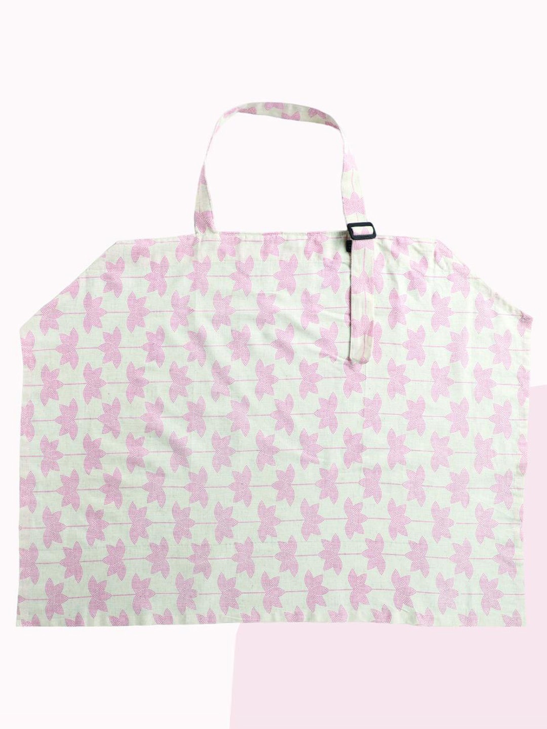 

Polka Tots Kids Printed Cotton Feeding Essentials, Pink