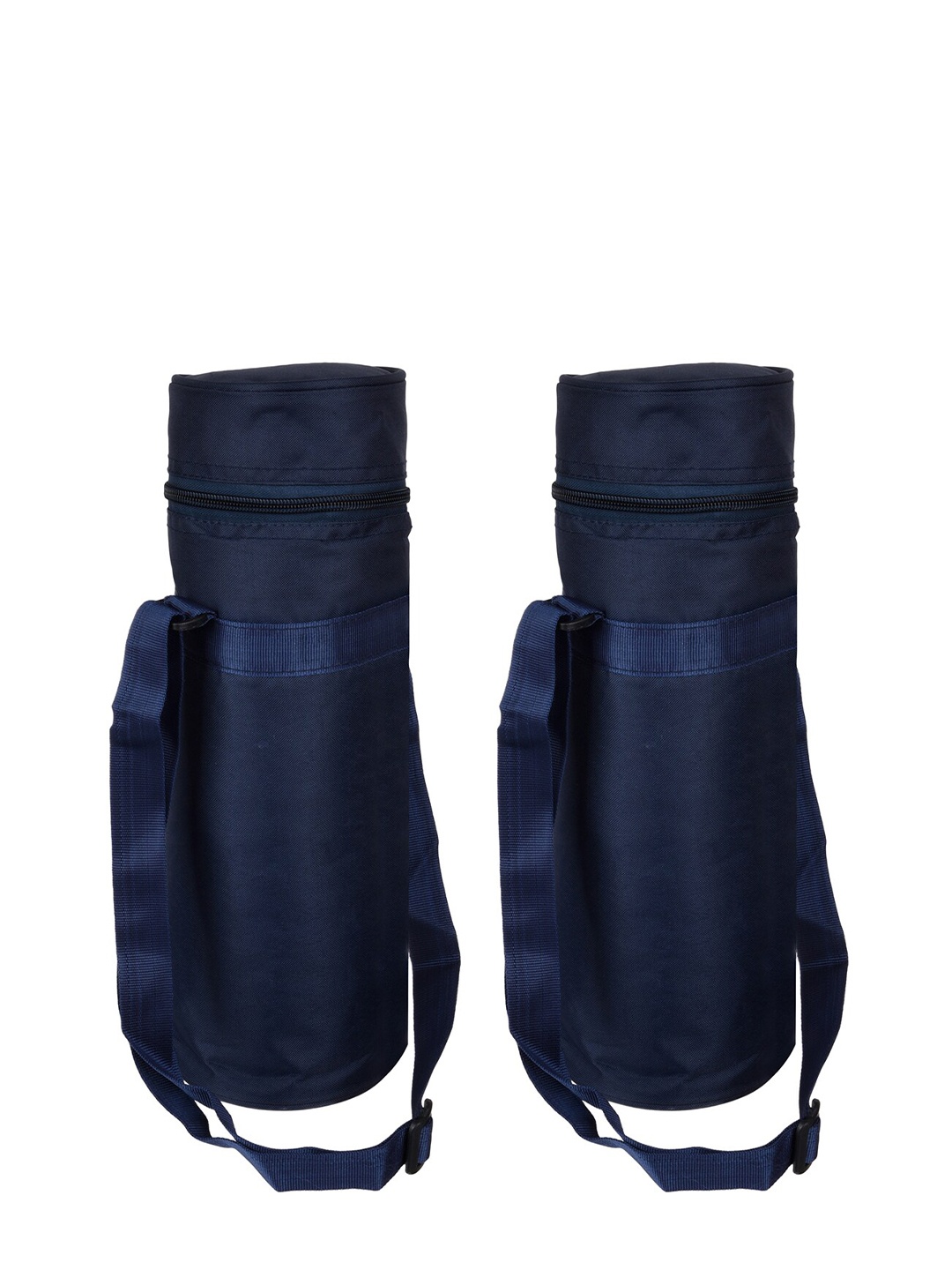 

Kuber Industries Black 2 Pieces Water Bottle Bags, Blue