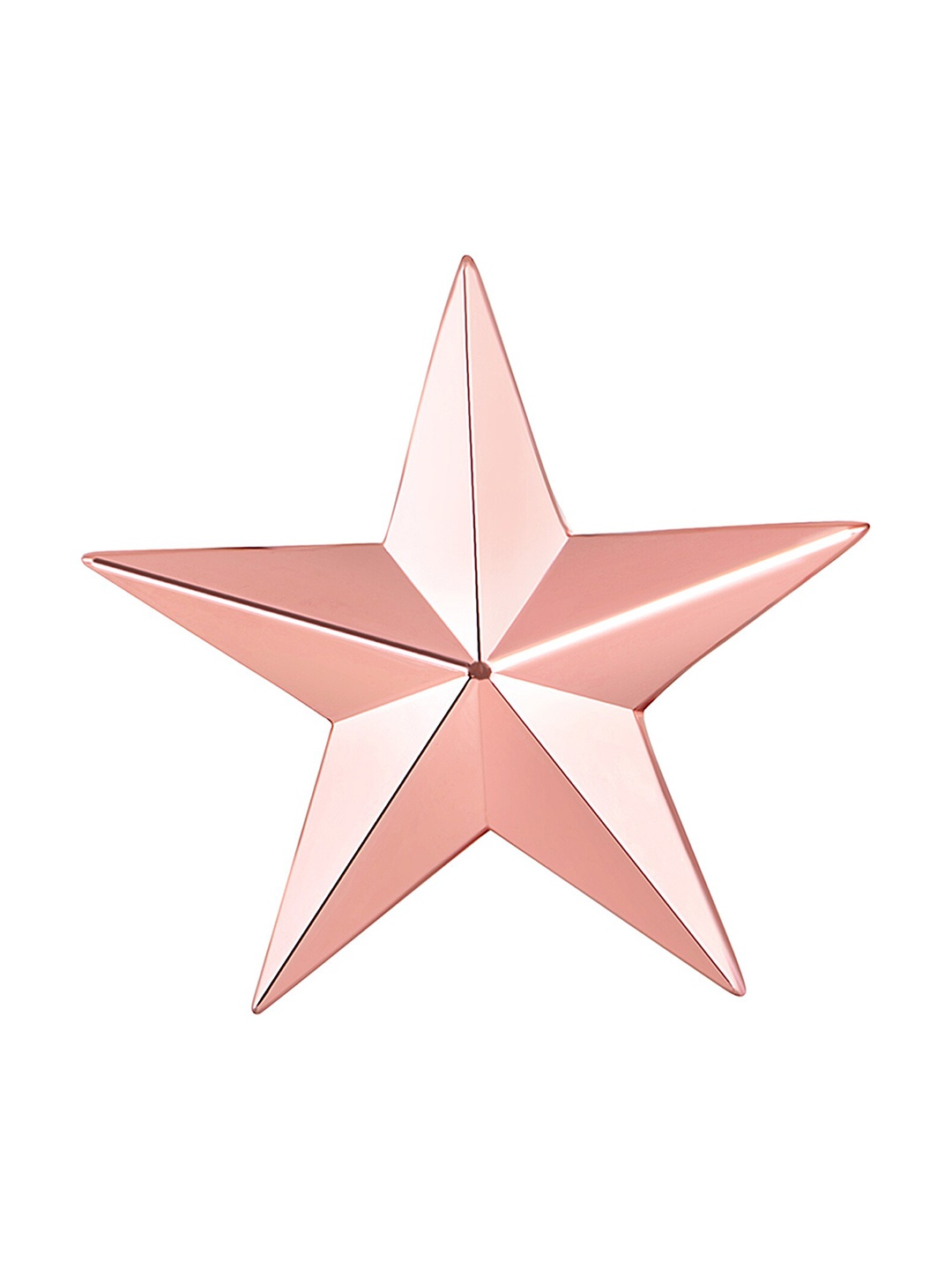 

Mahi Unisex Star-Charm Lapel Pin Brooch, Rose gold