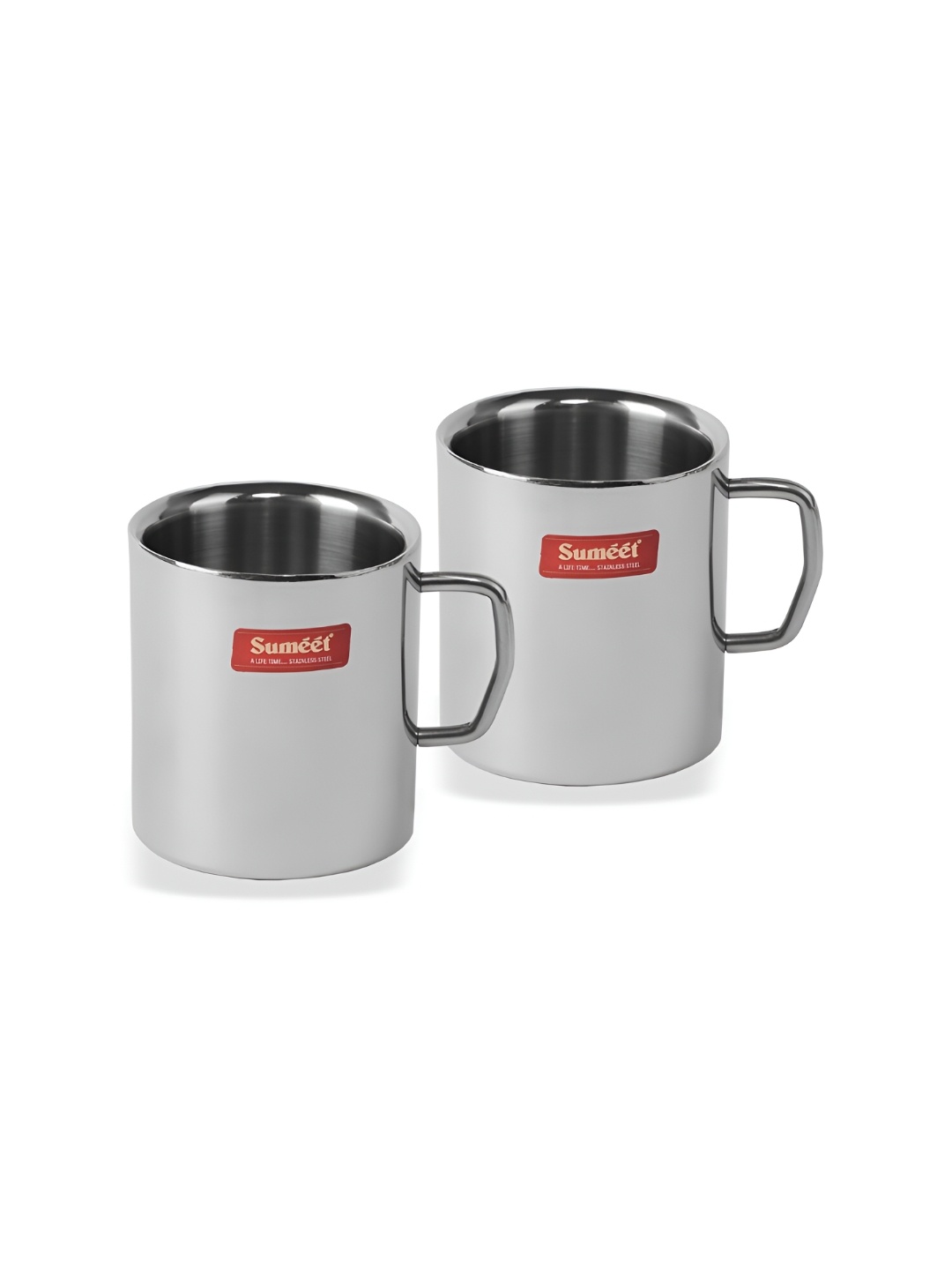 

Sumeet 2 Pcs Stainless Steel Cups Set