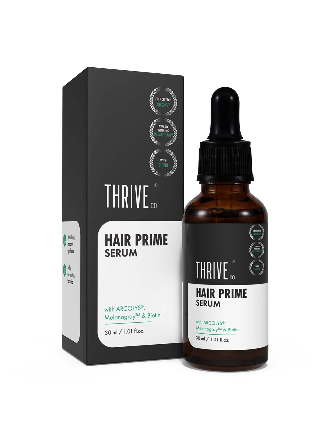 

Thriveco Hair Prime Serum with Anti Greying Arcolys - 30ml, Brown