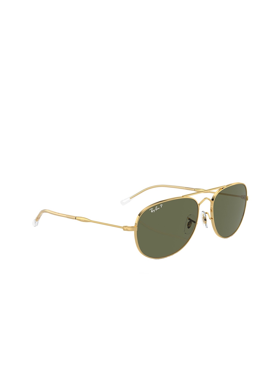 

Ray-Ban Unisex Polarized Green Lens Pillow Sunglasses - 0RB3735001/5857