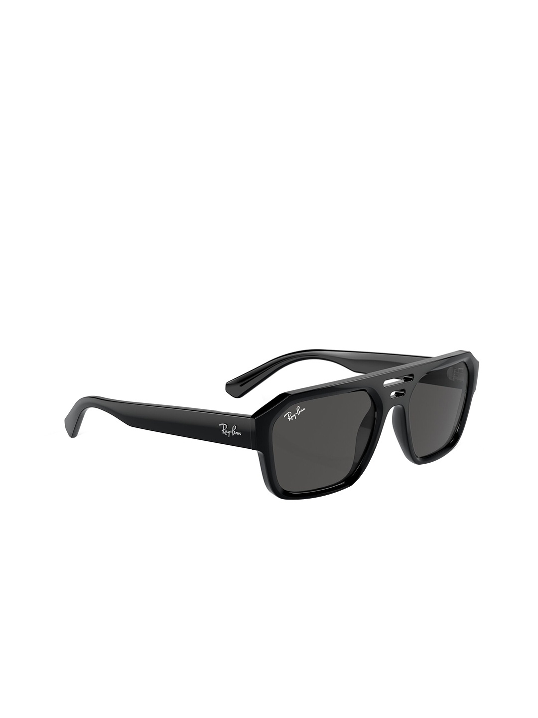 

RAY-BAN Unisex UV Protected Grey Lens Irregular Sunglasses - 0RB439766778754