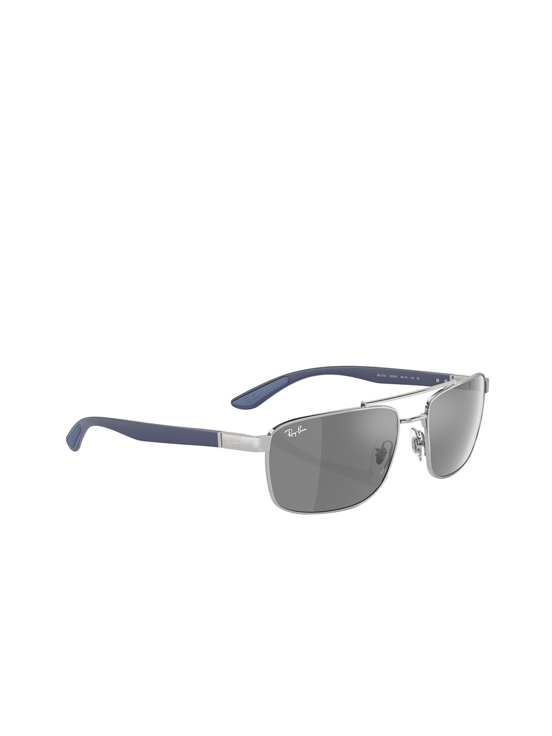

Ray-Ban Unisex Uv Protected Grey Lens Rectangle Sunglasses - 0 Rb3737003/6 G60